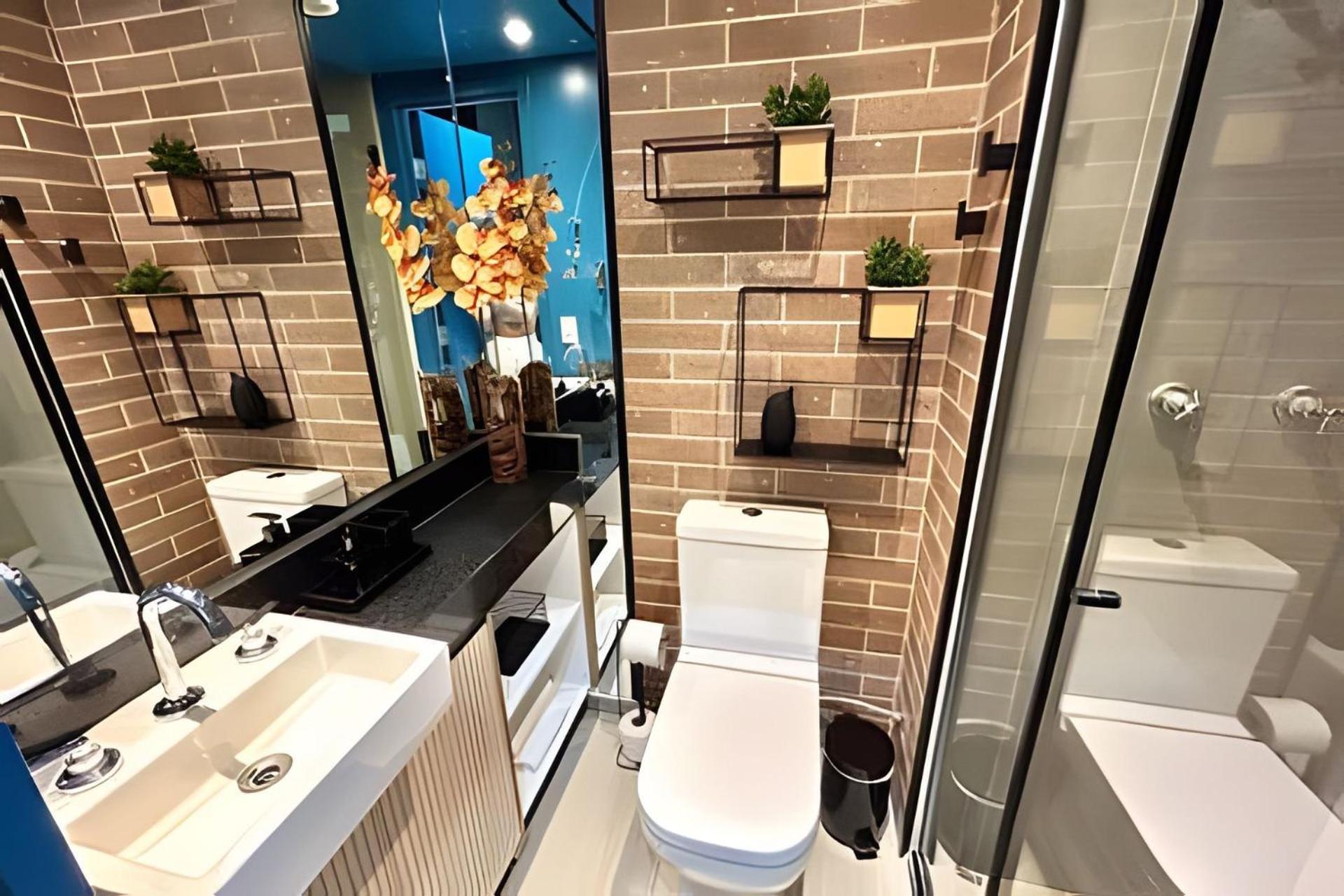 Studio/Moderno/200 M Allianz/Piscina/Wifi/Vaga São Paulo Exteriör bild